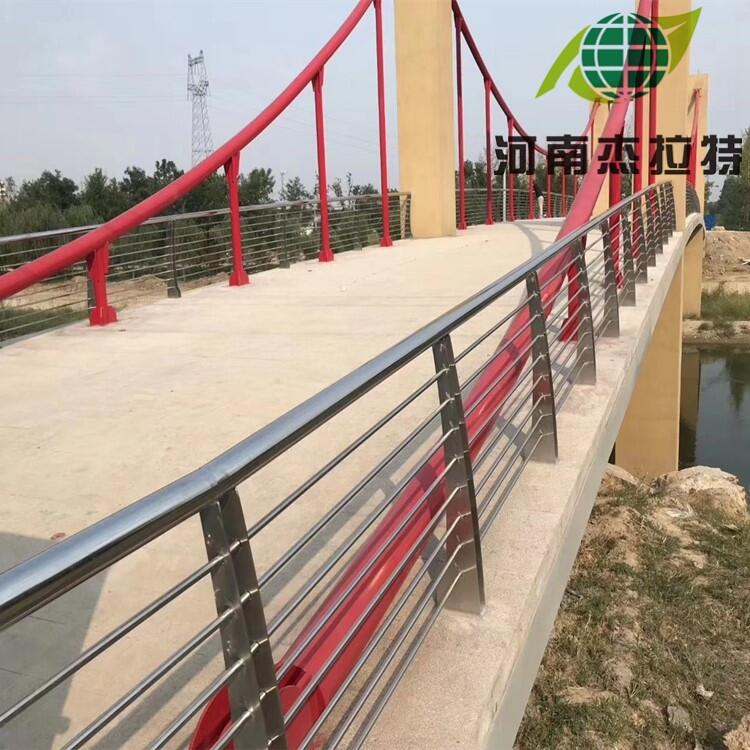 廣元橋梁不銹鋼護(hù)欄-河道防護(hù)欄桿-杰拉特護(hù)欄