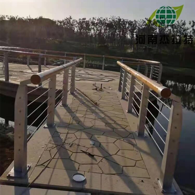 橋梁不銹鋼護欄-河道防護欄桿-杰拉特護欄