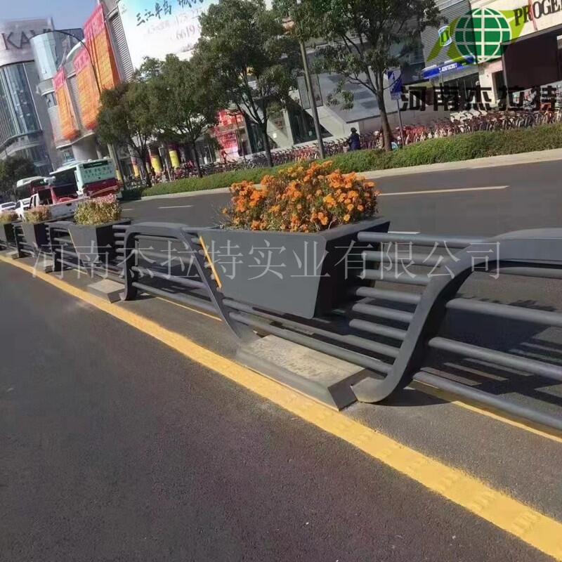 市政護(hù)欄交通道路隔離花箱組合欄桿