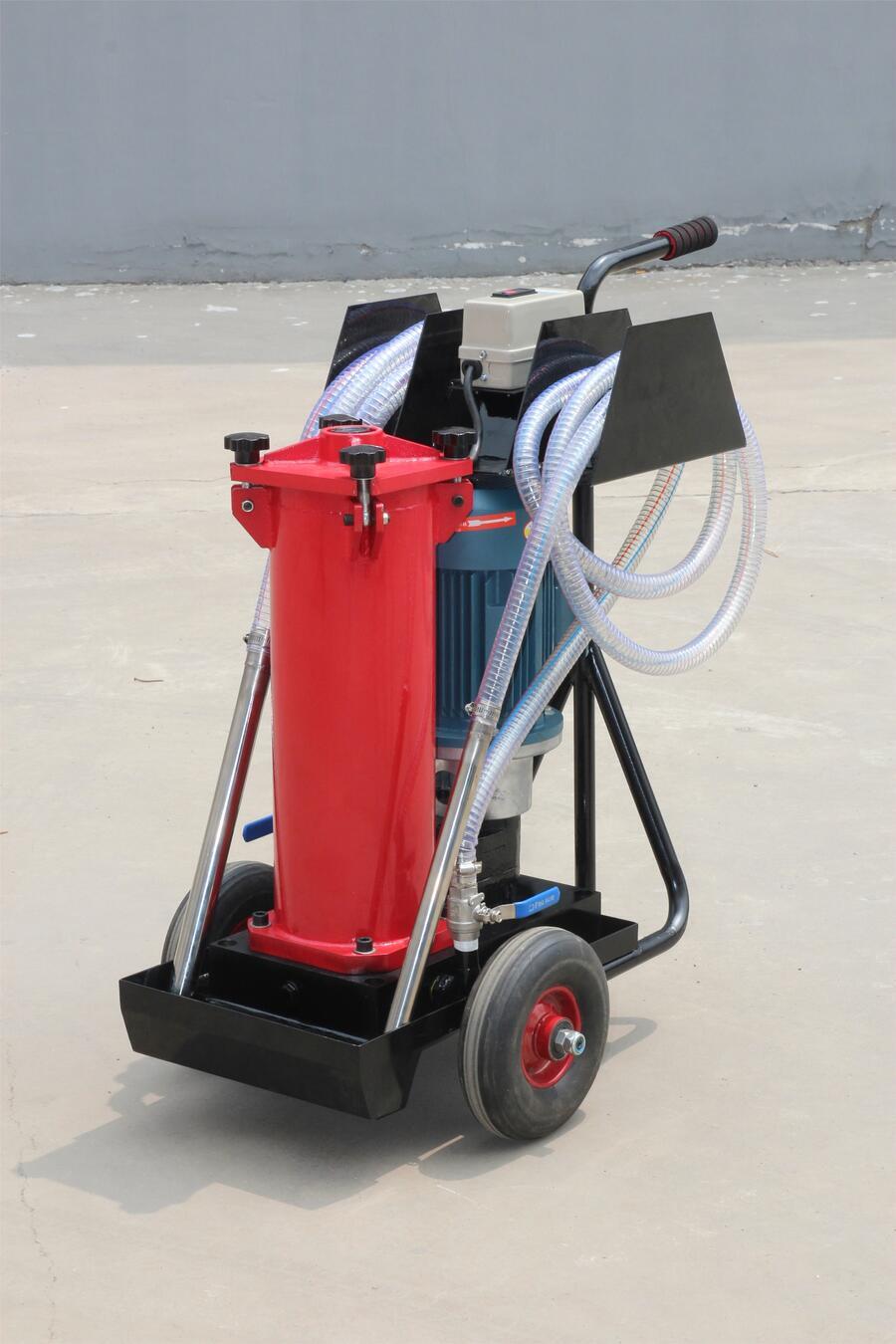 新鄉(xiāng)移動(dòng)式加油小車(chē)TUC-100×3臺(tái)式濾油裝置