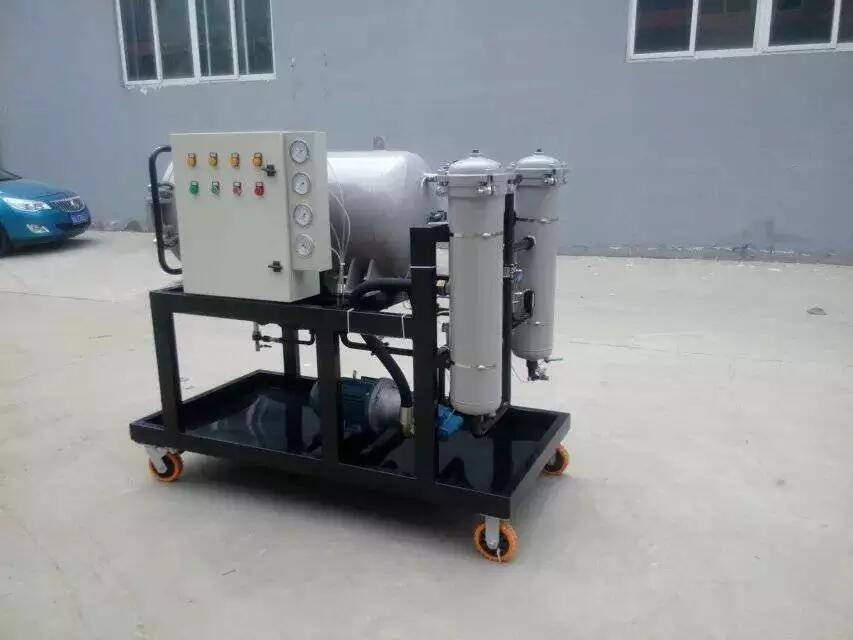 便攜式高效真空濾油機(jī)ZLYC-50精密真空濾油車(chē)