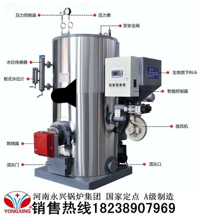黑龍江果蔬烘干蒸汽發(fā)生器河南太康鍋爐集團(tuán)廠家直銷
