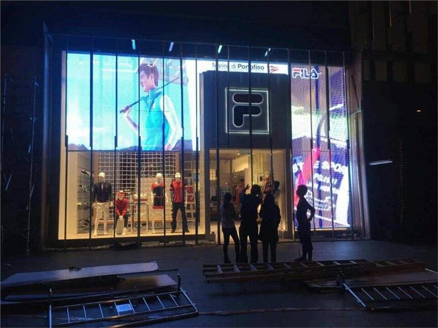 LED玻璃透明顯示屏定制廠家