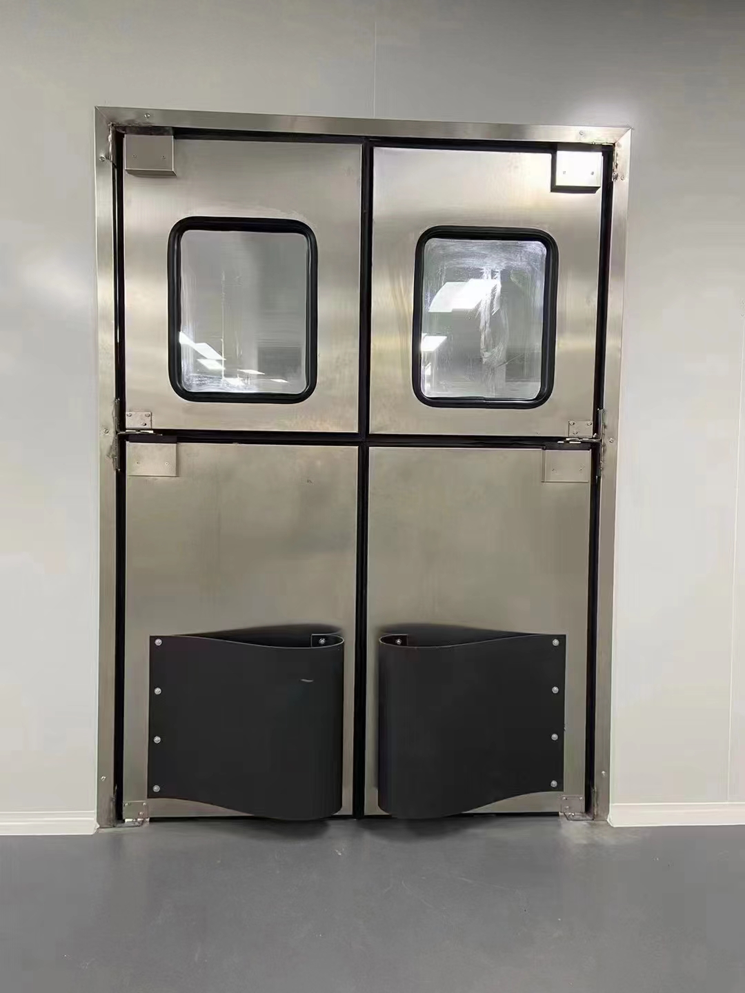 不銹鋼凈化門 潔凈無塵車間實(shí)驗(yàn)室廠房鋼制門 密閉平開門
