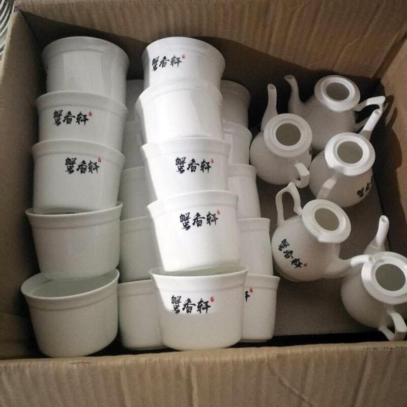 家用骨瓷燉盅禮品，景德鎮(zhèn)陶瓷燉盅廚房用品，酒店飯店餐具燉盅定做