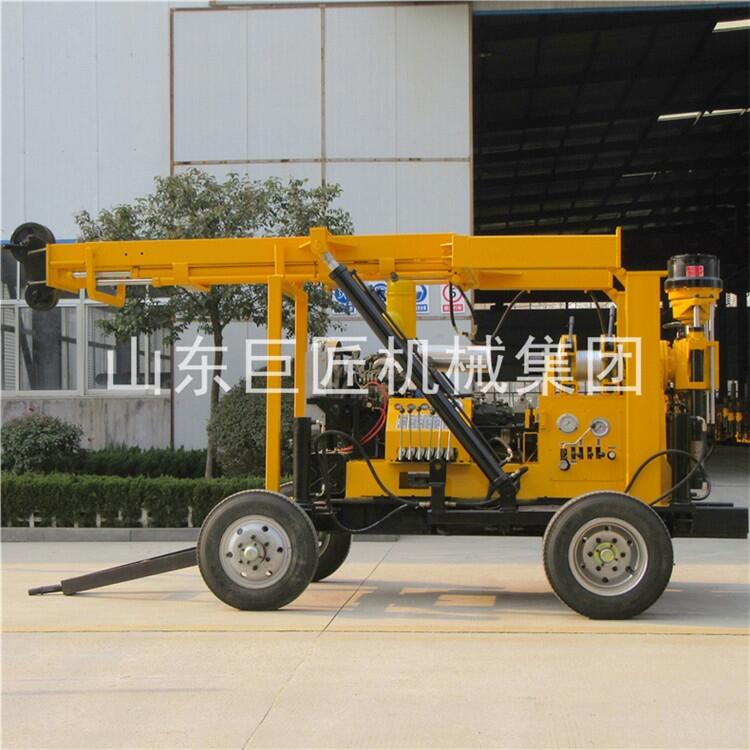 XYX-3行走式液壓水井鉆機 拖車式打井機鉆井機設備
