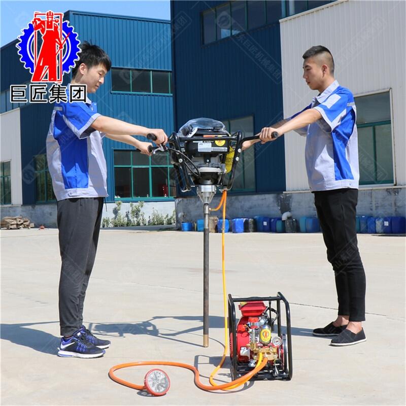 華夏巨匠美國科勒動力手提背包式鉆機(jī)野外施工安全穩(wěn)定
