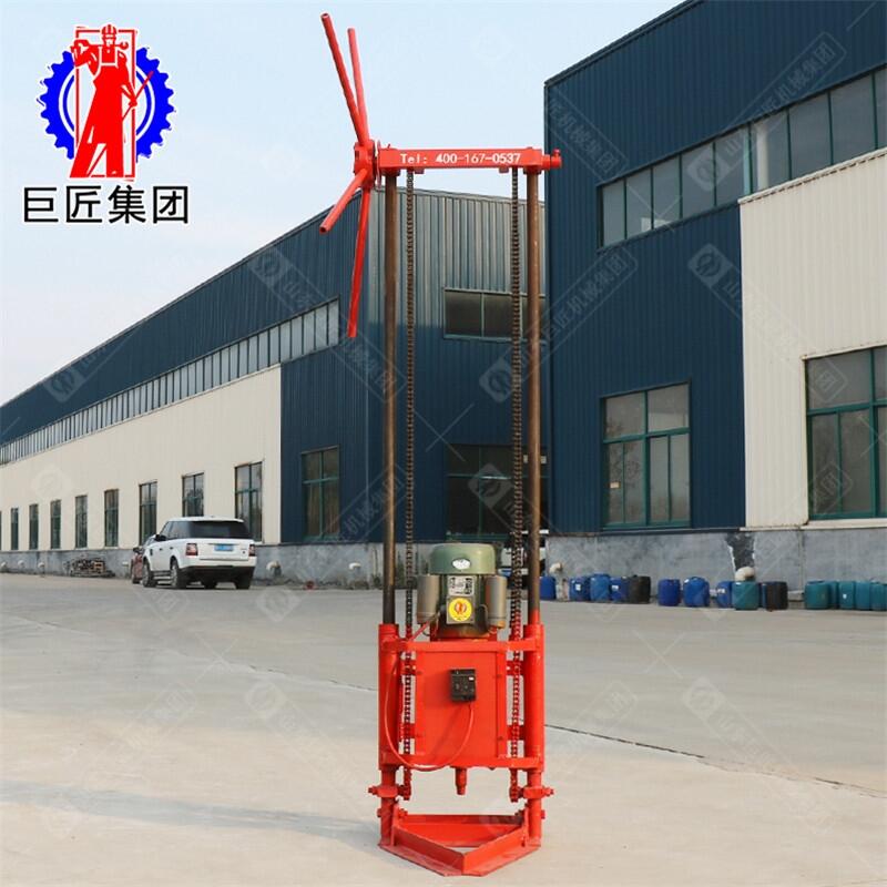 廠家直銷QZ-1A 兩相電輕便家用輕便巖心鉆機 勘探取樣小型鉆機設備