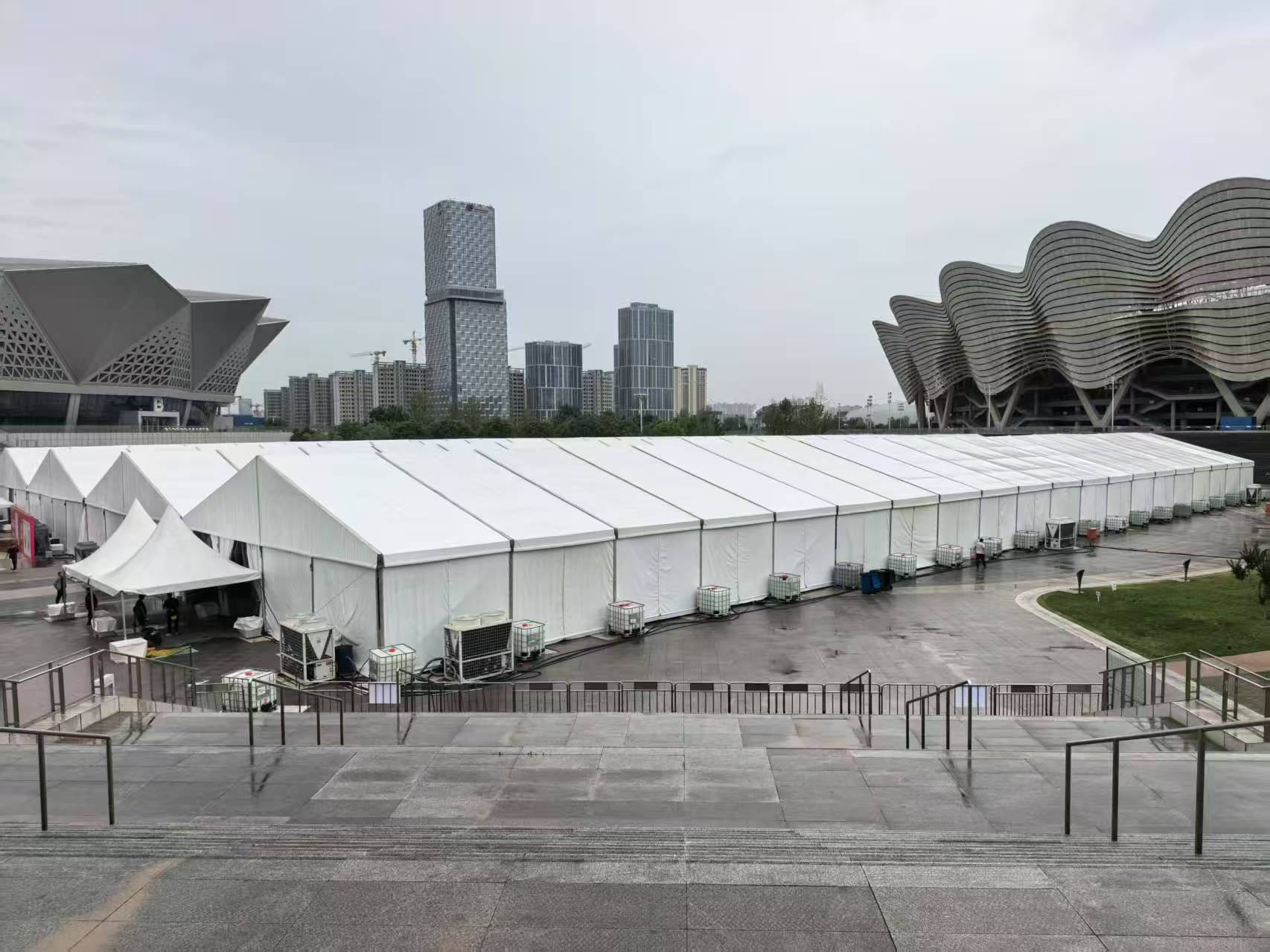 家博會(huì)篷房搭建出租，華之熠展覽展會(huì)篷房