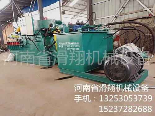 滑縣鱷魚式液壓剪鐵機廢鐵剪切機設備