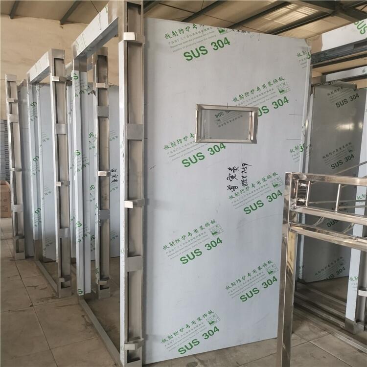 吉林省白城市防輻射鉛門(mén)推拉射線(xiàn)防護(hù)鉛門(mén)型號(hào)宏興