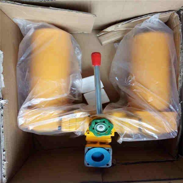 華豫直供SQU-A400x20P雙筒回油過(guò)濾器