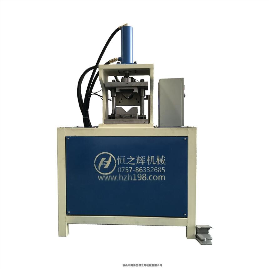 廣東恒之輝廠家供應(yīng)方管一次成型90度折角機(jī) 管材不銹鋼門框沖角