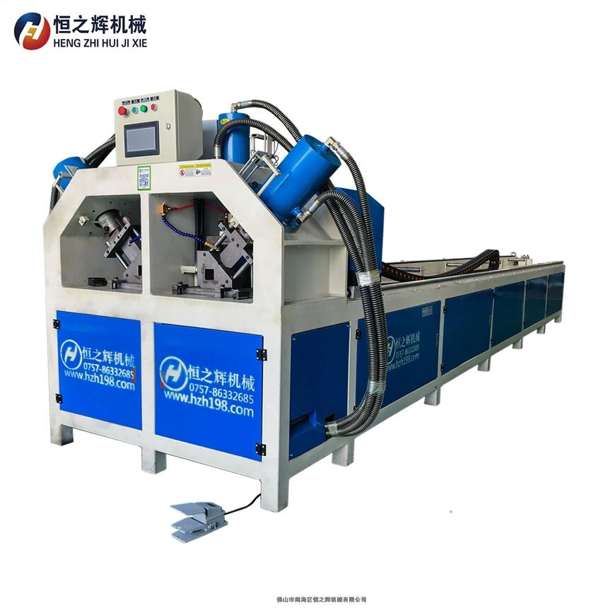 江門 恒之輝沖孔機廠家 全自動數(shù)控方管角鋼沖孔切斷一體機 質(zhì)量保障