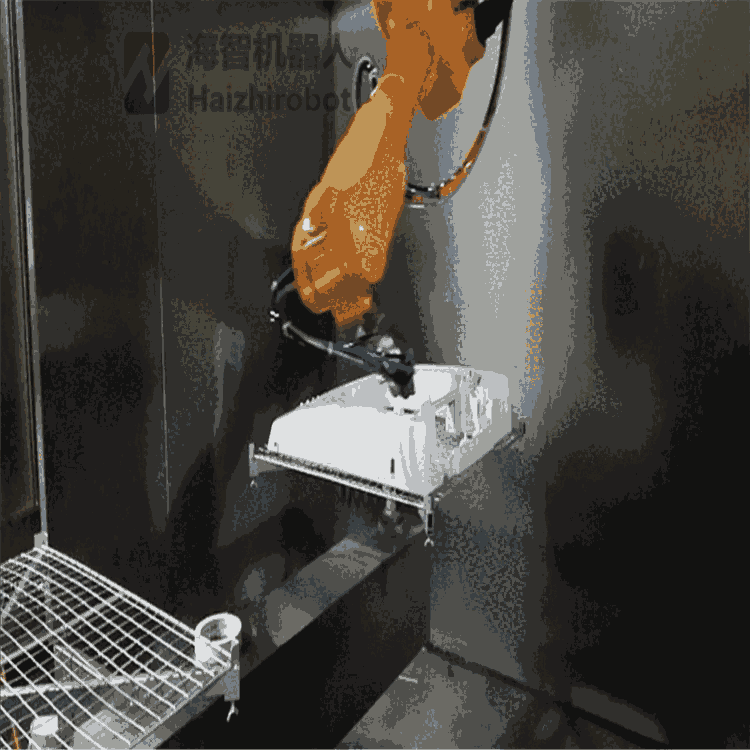 代替人工噴涂油漆機械手臂 噴涂機器人多少錢設(shè)備效率怎么樣