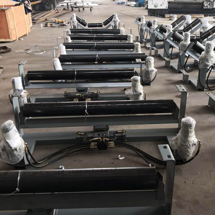 GYJZ全自動液壓調(diào)偏器中悅機械煤礦膠帶機