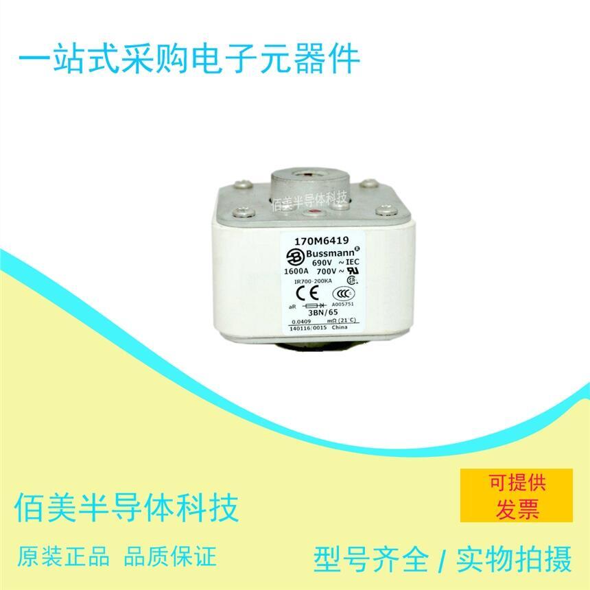 全新  巴斯曼 熔斷器 170M6419  現(xiàn)貨 供應  歡迎咨詢