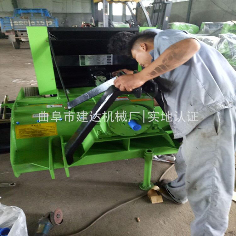 自走式粉碎撿拾打捆機 秸稈粉碎打捆機廠家