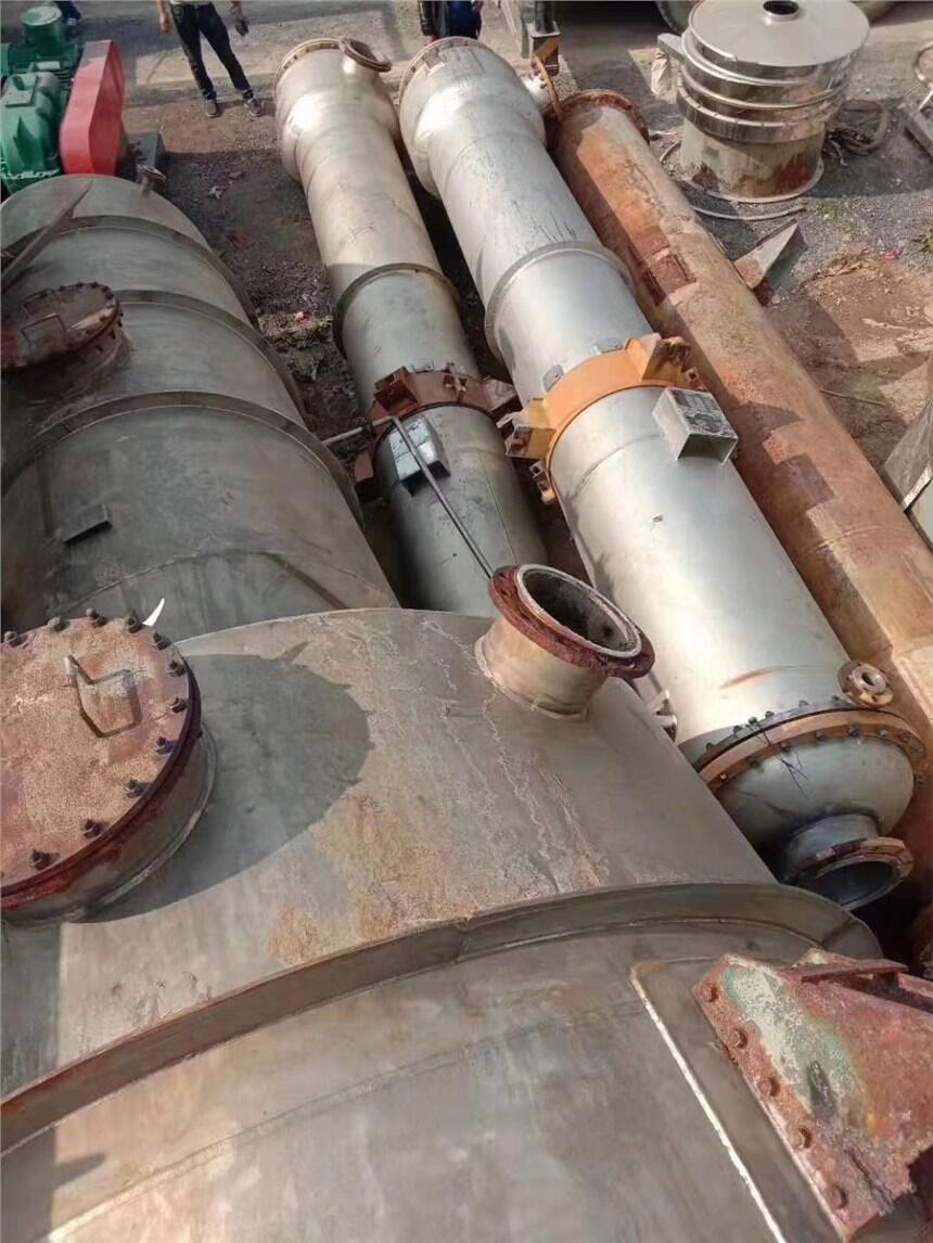 江蘇求購鈦材MVR蒸發(fā)器，連云港回收強(qiáng)制循環(huán)鈦材蒸發(fā)器