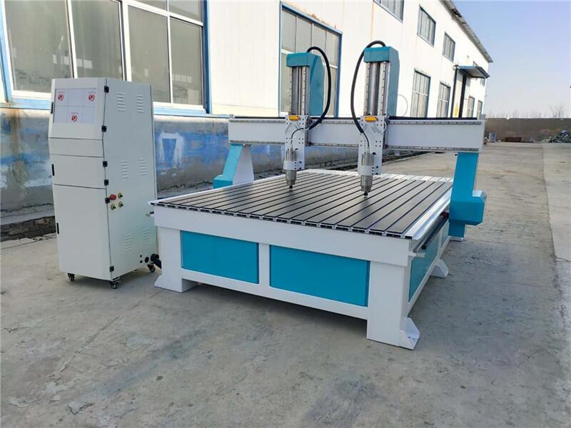 濟雕數(shù)控多頭棺材板雕刻機