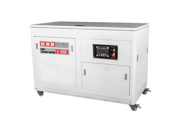 工程車備用30千瓦汽油發(fā)電機(jī)油耗