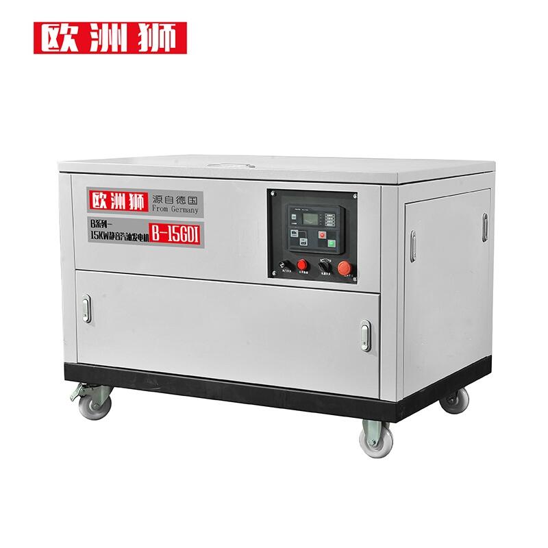 恒聲環(huán)保12kw靜音汽油發(fā)電機