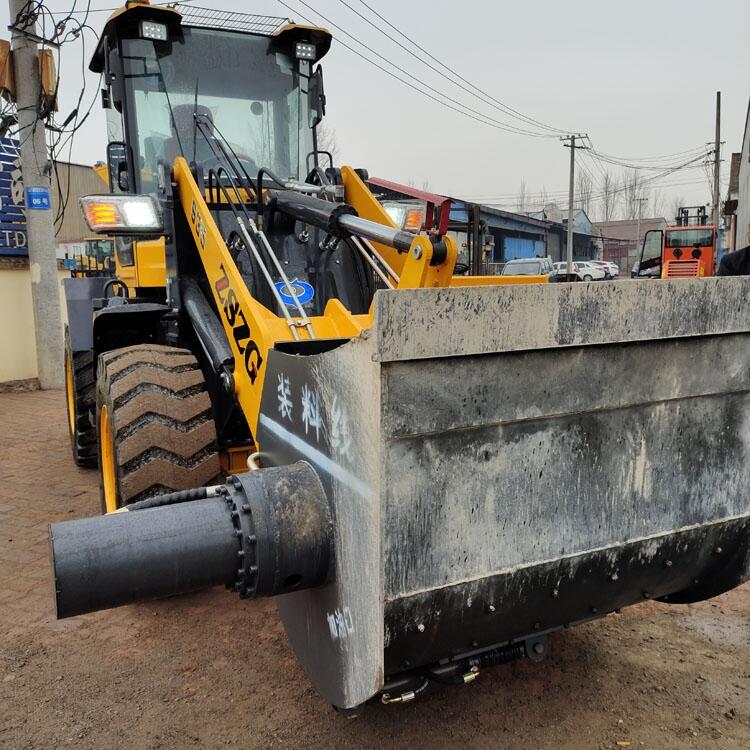 柳工855N裝載機(jī)加裝攪拌鏟斗廠家及價(jià)格LE