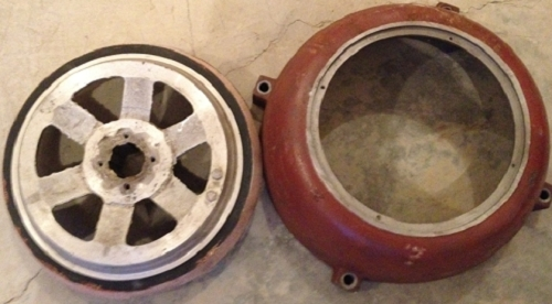 建筑電機(jī)YEZ15KW 剎車輪及后罩