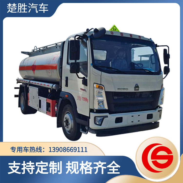 重汽油罐車(chē) 8.3立方柴油汽油煤油運(yùn)油車(chē) 楚勝牌CSC5127GJYZ6A型加油車(chē)