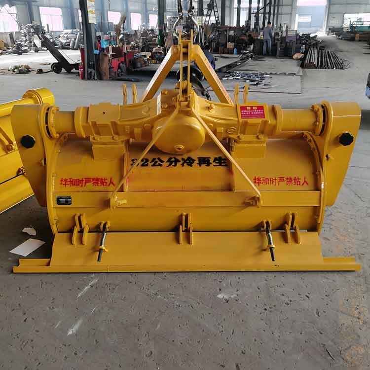牽引式灰土拌合機 后橋式冷再生拌和機 工程攪拌機行情