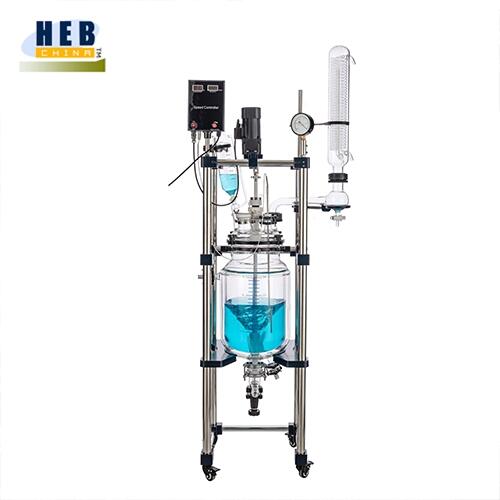 供應10L中型玻璃反應釜HEB-10L 可定做1L/2L/3L/5L/10-200L