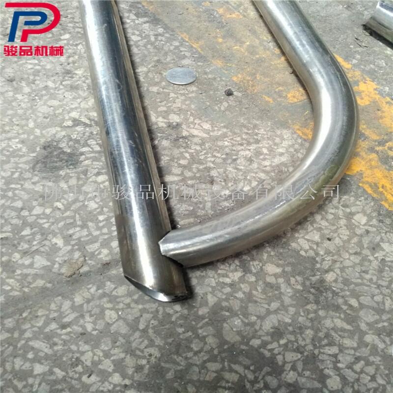 【一步到位】鐵管高速沖弧設(shè)備 圓管切坡口技巧 圓管壓扁機