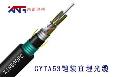 GYTA53埋地光纜24芯GYTA53直埋光纜廠家--江蘇西諾通谷光纜