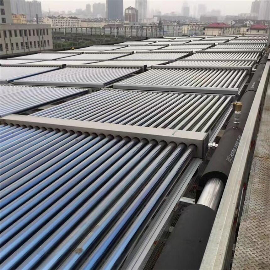 ?  祝武漢銘良汽車(chē)工業(yè)有限公司35噸太陽(yáng)能熱水工程完工
