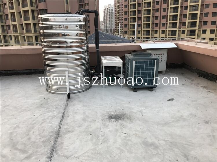 鎮(zhèn)江宜家湖庭小區(qū)幼兒園燃?xì)忮仩t加空氣能熱水工程圓滿(mǎn)完工