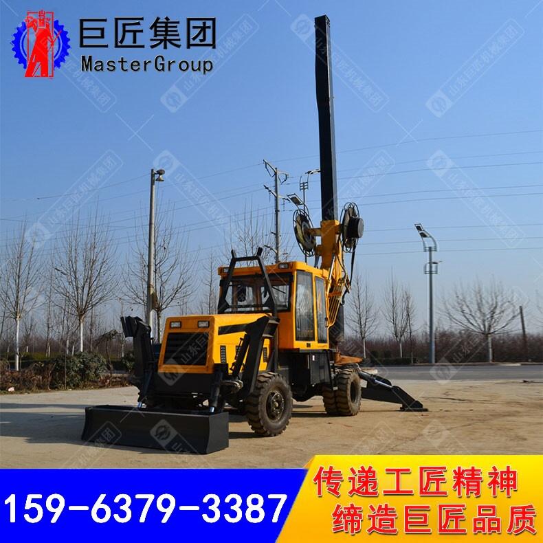 山東旋挖機(jī)械廠現(xiàn)貨供應(yīng)輪式旋挖鉆機(jī)移動(dòng)方便動(dòng)力強(qiáng)勁適用各種土層作業(yè)
