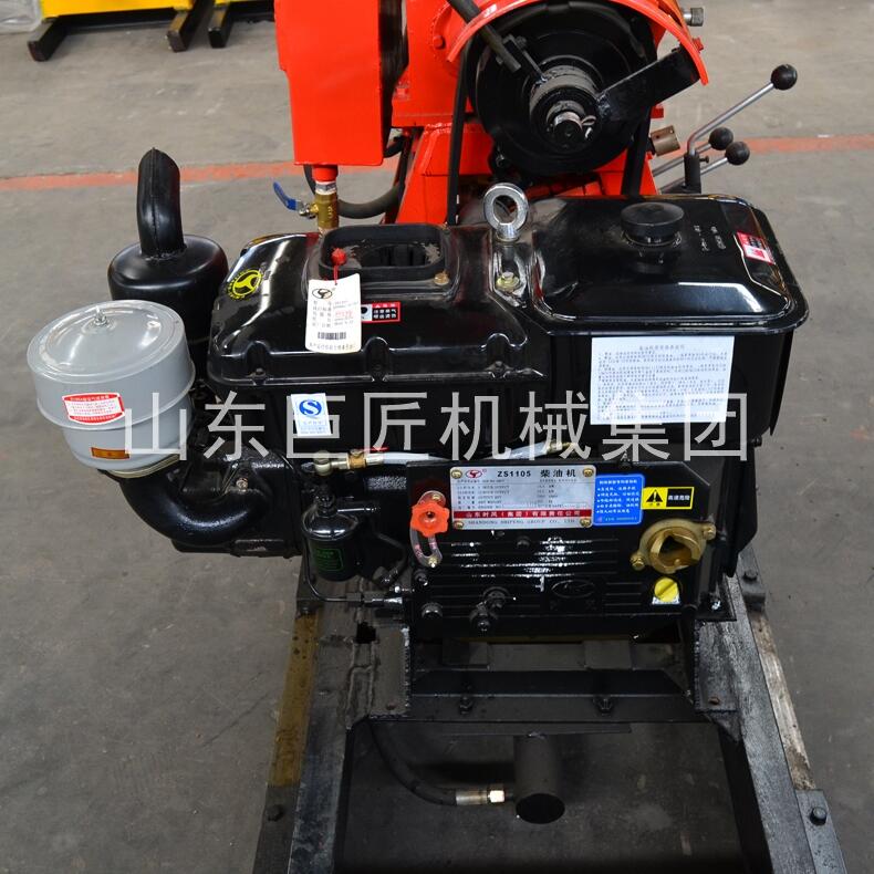 山東水井機廠供應(yīng)HZ-130YY新款全液壓水井鉆機回轉(zhuǎn)式開孔打井機帶移機