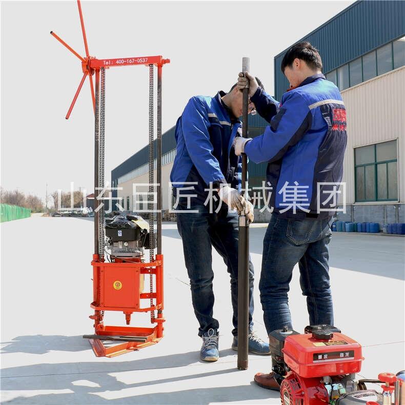 小型鉆井機(jī) 便攜式地質(zhì)勘探鉆機(jī)鉆頭小鉆機(jī)