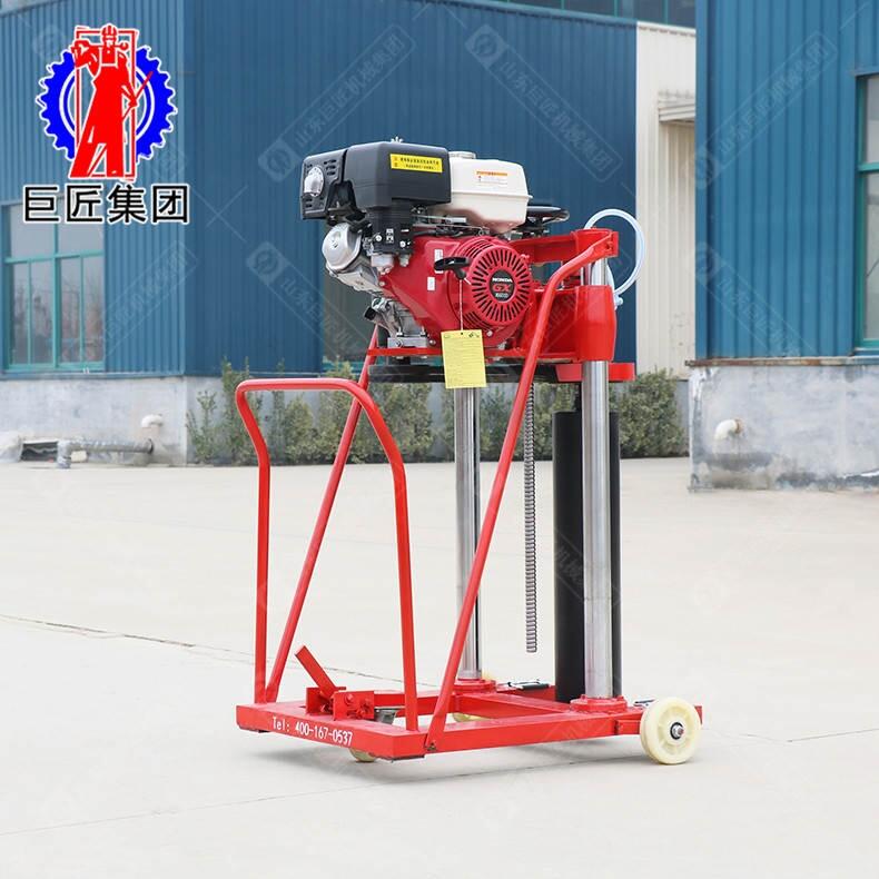 巨匠供應HZC-20柴油機動力鉆孔取芯機可打瀝青土層等螺旋進給結構穩(wěn)定
