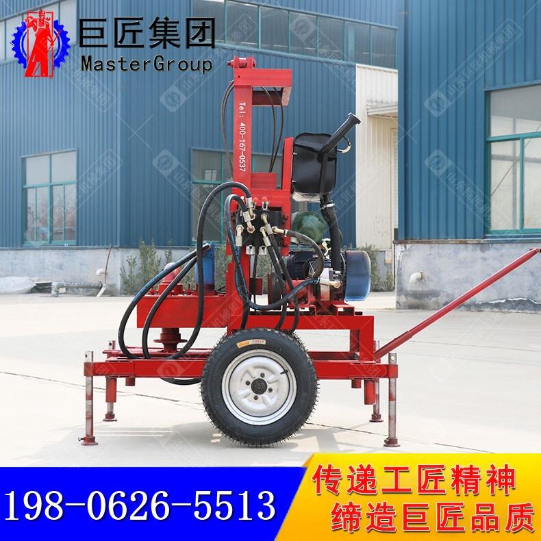巨匠供應(yīng)新型民用打井設(shè)備安裝方便SJD-3小型全自動電動打井機