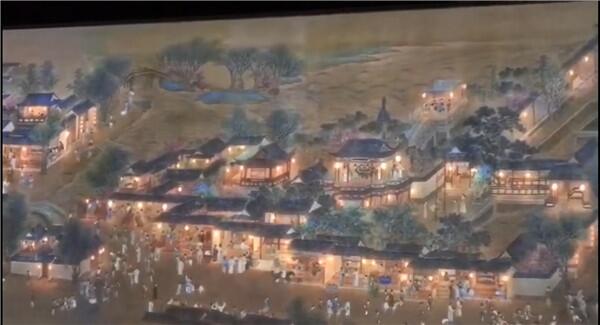 全息投影：仇英《清明上河圖》聚象科技提供全息和VR支持