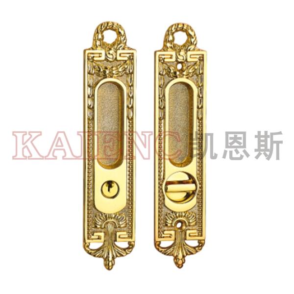 供應佛山凱恩斯二十年移門鎖生產經驗 純銅移門鎖 推拉門鎖