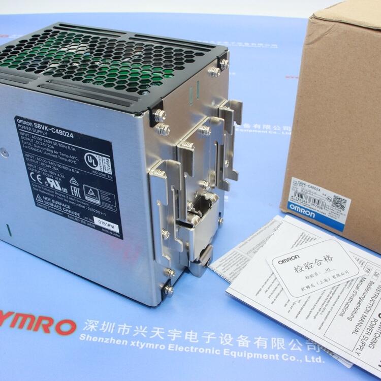 S8VK-C48024  DC24V 20A 開關(guān)電源 歐姆龍OMRON