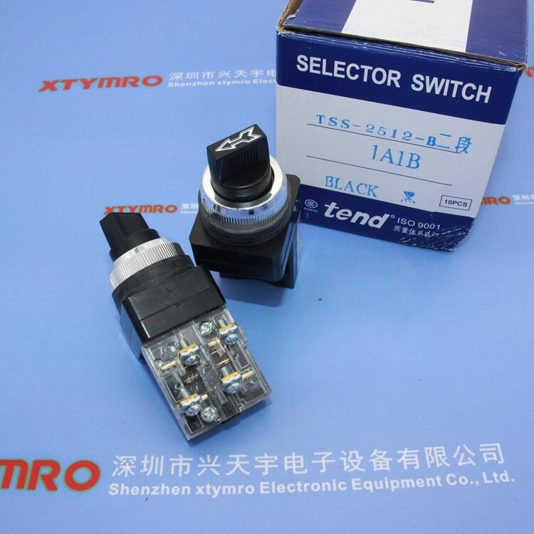 TSS-2512-B 1A1B 選擇開關(guān) 天得TEND