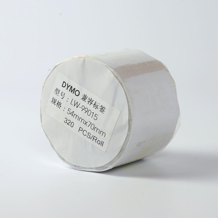DYMO熱敏機(jī)地址標(biāo)簽LW-99015白底黑字70mmx54mm