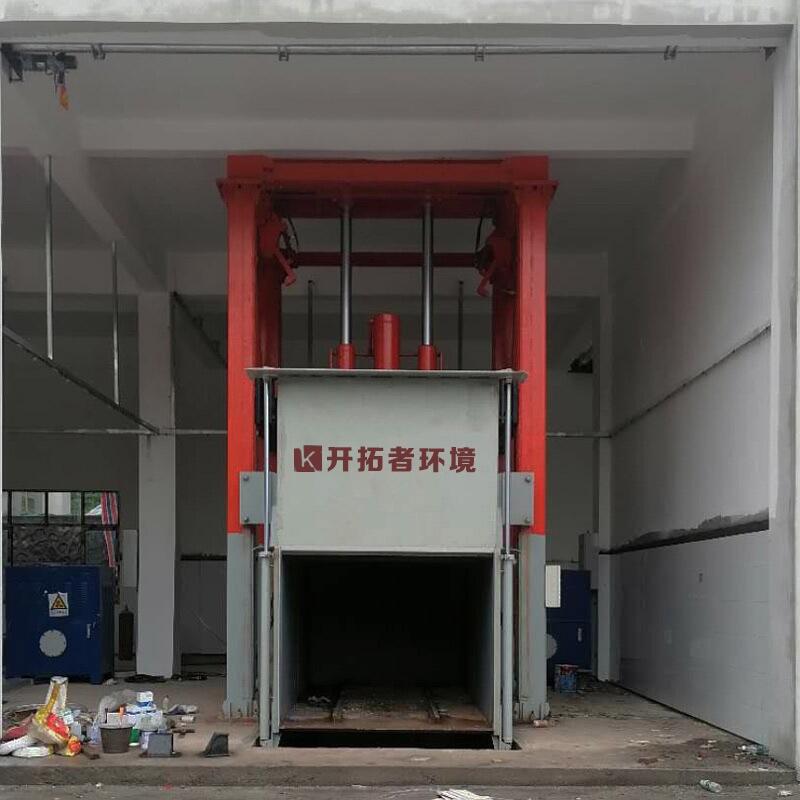 垃圾中轉(zhuǎn)站壓縮裝置 日處理70噸垂直垃圾中轉(zhuǎn)站收集設(shè)備