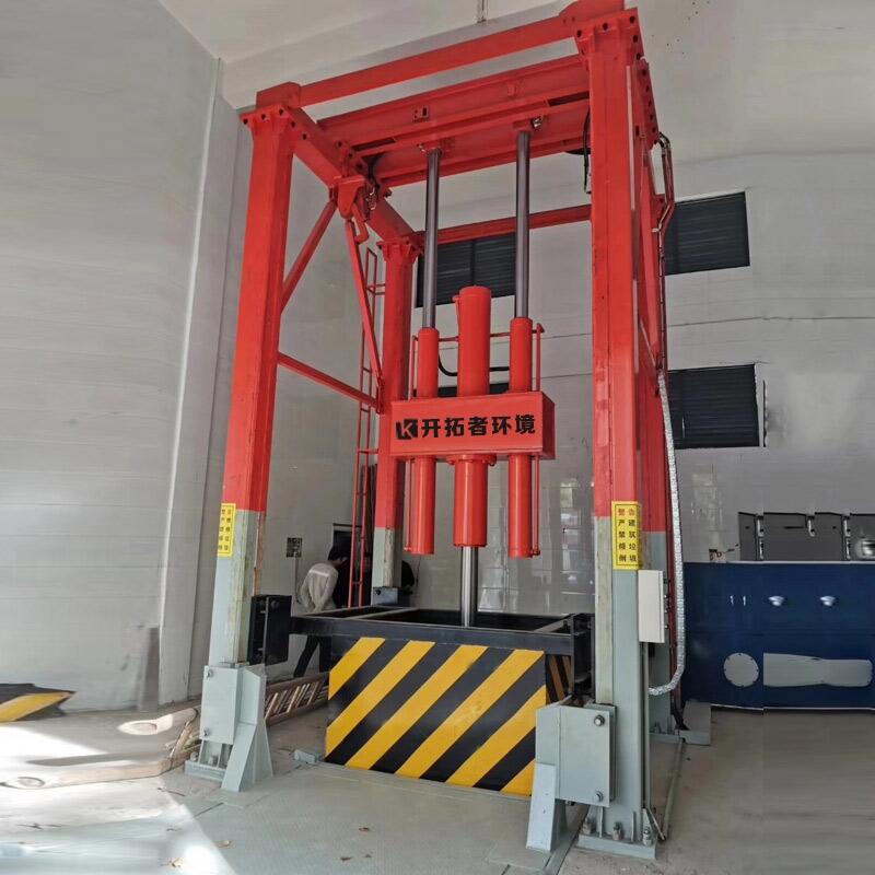 垃圾收集壓縮機(jī) 垂直式垃圾壓縮站設(shè)備廠家直銷