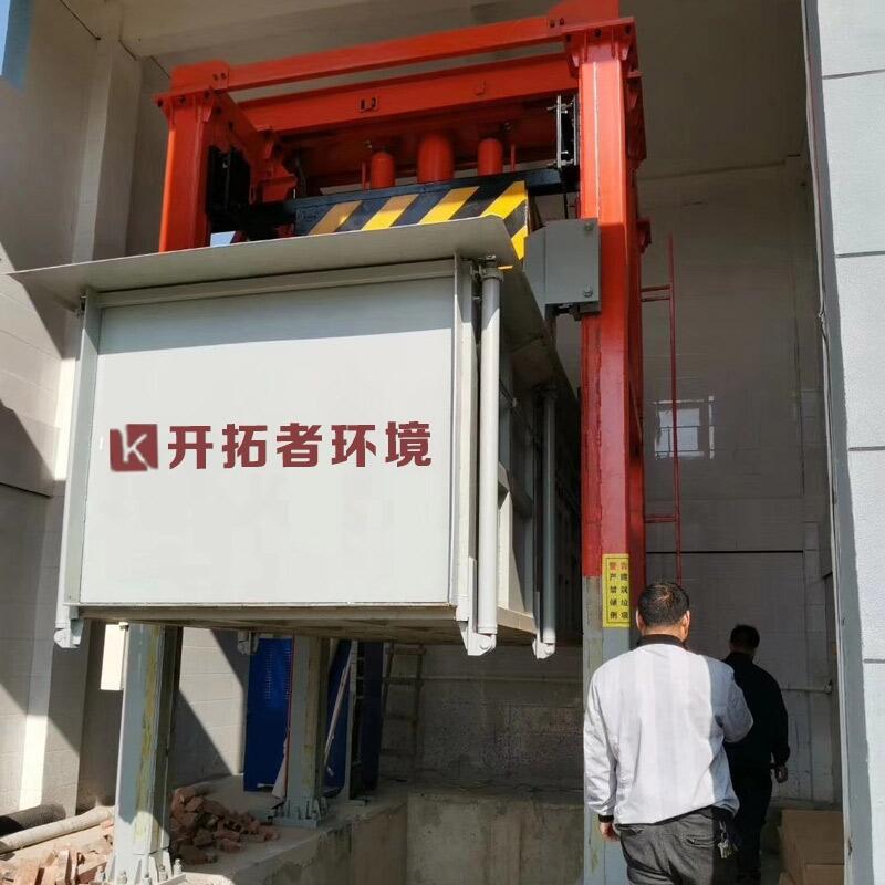 垃圾場中轉(zhuǎn)設備 三缸四柱垃圾站轉(zhuǎn)運設備