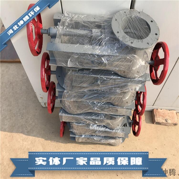 河北坤騰環(huán)保刮板輸送機/三分體卸料器/WLS無軸螺旋輸送機支持定制