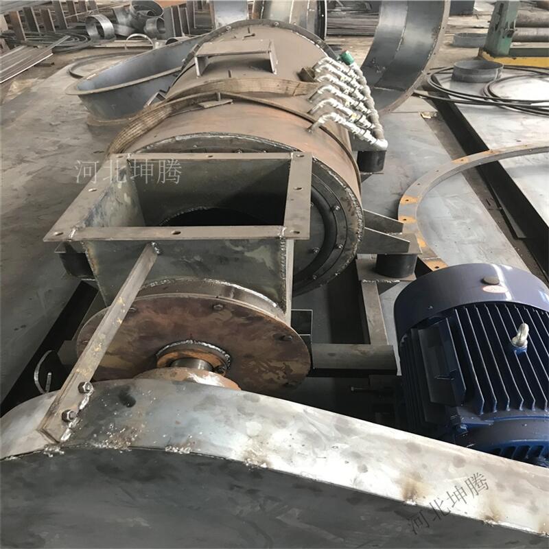 除塵灰加濕攪拌設(shè)備 粉塵加濕機(jī)  不銹鋼螺旋輸送機(jī) 河北坤騰大量供應(yīng)